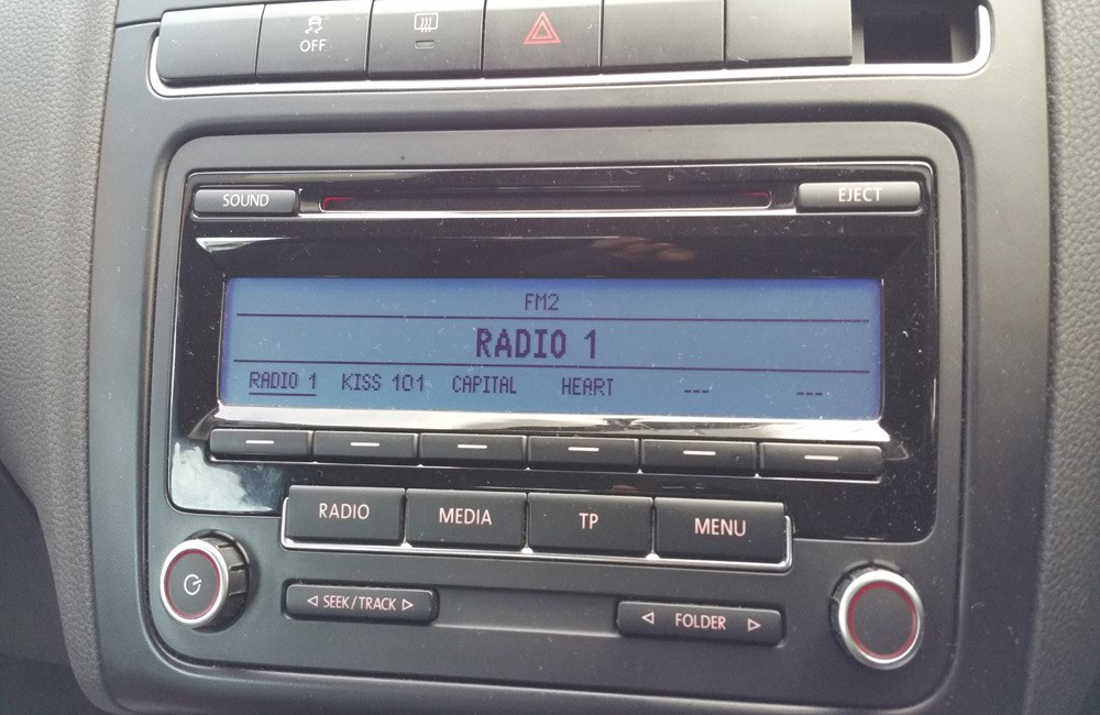 VW Polo SE DSG CD Player